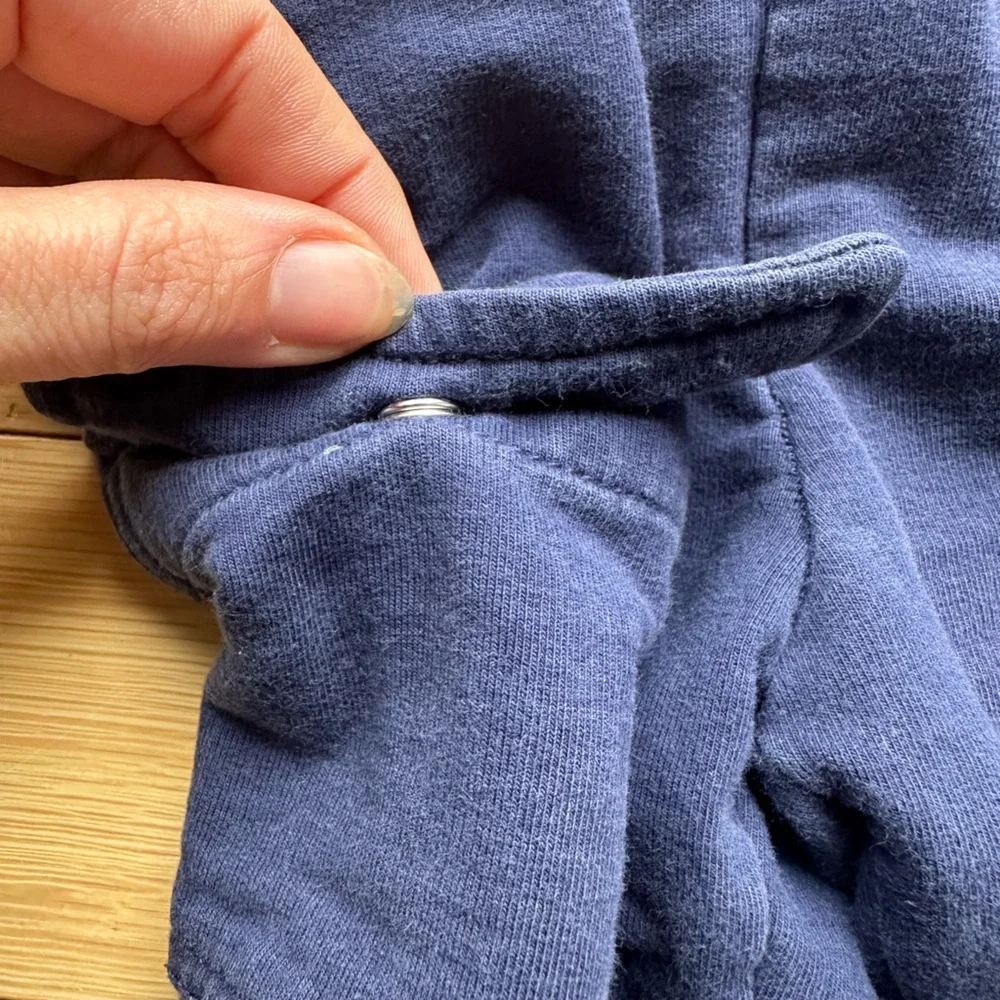 Navy Kids Cargo Joggers